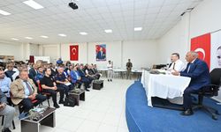 Vali Aksoy Han ilçesinde muhtarlarla buluştu