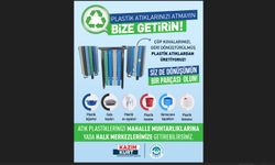 Çöp kovaları plastik atıklardan üretilecek!