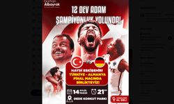 Eskişehir'de Milli Maç Keyfi Dede Korkut Parkı'nda