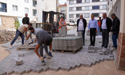 Başkan Ataç Üstyapı Çalışmalarını İnceledi