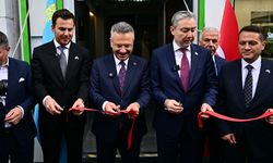 Vali Aksoy Kazakistan Fahri Konsolosluğu'nun açılış programına katıldı