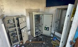 ESKİ’nin tesisine girip kapıyı delen hırsızlar ne buldularsa çaldılar