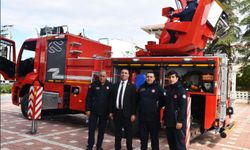 Beylikova'da yeni itfaiye aracı hizmete alındı