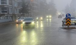 Eskişehir'de sis etkili oldu