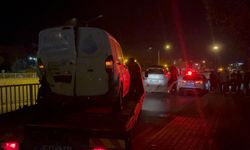 Alkollü aday sürücü polisten kaçarken kaza yaptı