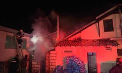 Bilecik'te Mermer Fabrikasında Yangın