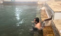 Dereli Kaplıcaları kükürtlü suyuyla şifa dağıtmaya devam ediyor