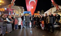 Çifteler'de Cumhur İttifakından Türk bayrağına destek etkinliği