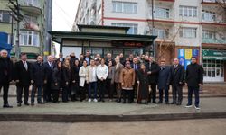 Başkan Ünlüce Yenilenen Taksi Durağında