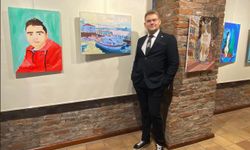 Otizmli ressam Alp Eren Candan'dan Sergi