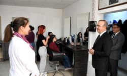 Müdür Aydın Tepebaşı Halk Eğitimi Merkezi'nde