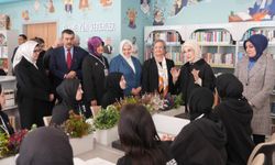 Ayşen Gürcan Emine Erdoğan'la Birlikte Kütüphane Toplu Açılış Törenine Katıldı