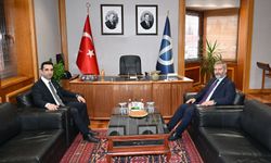Eskişehir Cumhuriyet Başsavcı Vekili Savaş Kılıç’tan Rektör Adıgüzel’e ziyaret