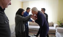 Başkan Subaşı şehit ailesini ziyaret etti