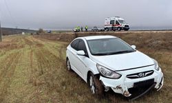 Bilecik’te ıslak yol kazaya neden oldu: 2 yaralı