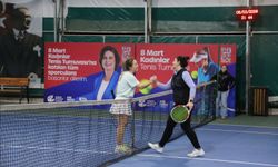 8 Mart Kadınlar Tenis Turnuvası Coşkuyla Tamamlandı