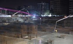 Kurtuluş Kapalı Pazar Yeri’nde 5 Bin Metreküplük Dev Beton Dökümü