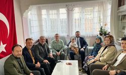 AK Parti heyetinden şehit ailesine ziyaret