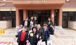 Minik öğrenciler Kütüphane Haftasında kitaplarla buluştu