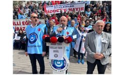 Türk Eğitim Sen İş Bırakıp Şiddete Tepki Gösterdi