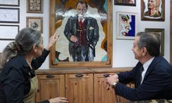 Başkan Ataç’tan Cam Sanatçısı Bayır’a Ziyaret