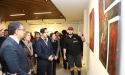 “Spatium” Sergisi Sanat Sokağı’nda Açıldı