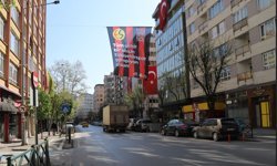 Büyükşehir Şehri Eskişehirspor Bayraklarıyla Donatıyor