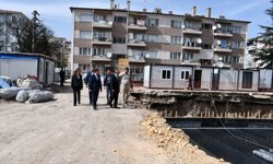 Müdür Aydın 3 okul inşaatını gezdi