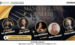 Dünyaca ünlü sanatçıların yer alacağı “Masterclass Günleri” başlıyor