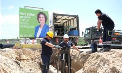 Yaşar Kemal Caddesi’ne 2.8 Kilometrelik İçme Suyu Hattı