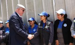 Başkan Kurt Belediye Çalışanları İle Bayramlaştı