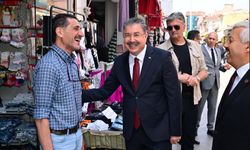 Vali Yılmaz Esnafları Ziyaret Etti