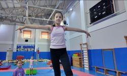 Tepebaşı'nda Minikler Cimnastikle Büyüyor