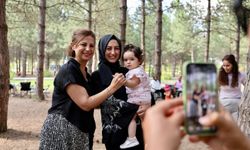 Doğada Ebeveyn Çocuk Buluşmaları Renkli Anlara Sahne Oldu