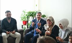 Bakan Göktaş Şehit Polis Memuru Fatih Dalgıç'ın Ailesini Ziyaret Etti