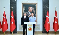 Hava Orgeneral Rafet Dalkıran'dan Vali Yılmaz'a Veda Ziyareti