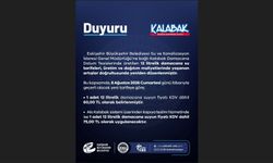 Kalabak Suyuna Zam