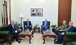 Fethi Fahri Kaya'dan Vali Yılmaz'a Ziyaret