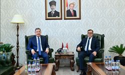 Mülkiye Başmüfettişi Yüksel'den Vali Yılmaz'a Ziyaret