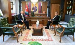 Vali Yılmaz'dan Odunpazarı Kaymakamı Şahin'e Ziyaret