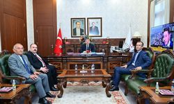 İlçe Belediye Başkanlarından Vali Yılmaz'a Ziyaret
