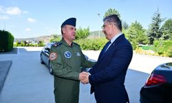 Vali Yılmaz'dan Hava Orgeneral Rafet Dalkıran'a Ziyaret