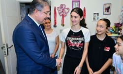 Vali Yılmaz Subaş Ailesine Ziyaret Etti