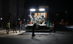 Şehir Uyurken Büyükşehir Ekipleri Gece Boyunca Mesaide