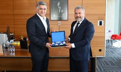 Rektör Adıgüzel Eti Gloabal CEO’su Ercan Öz’ü Ziyaret Etti