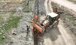 Eğriöz’de İçme Ve Kullanma Suyu İletim Hatları Tamamlandı