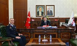 Jandarma Komutanından Vali Yılmaz'a Ziyaret
