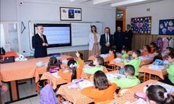 Müdür Aydın Cengiz Topel İlkokulu'nda