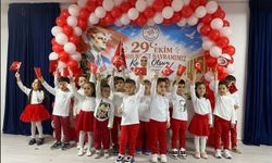 Aziz Sancar Anaokulunda 29 Ekim Coşkusu