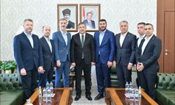 Vali Yılmaz Eğitim Bir Sen'i Kabul Etti